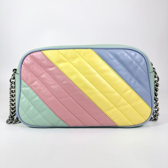 Gucci GG Marmont Matelasse Rainbow Crossbody Bag - Picture 4 of 12